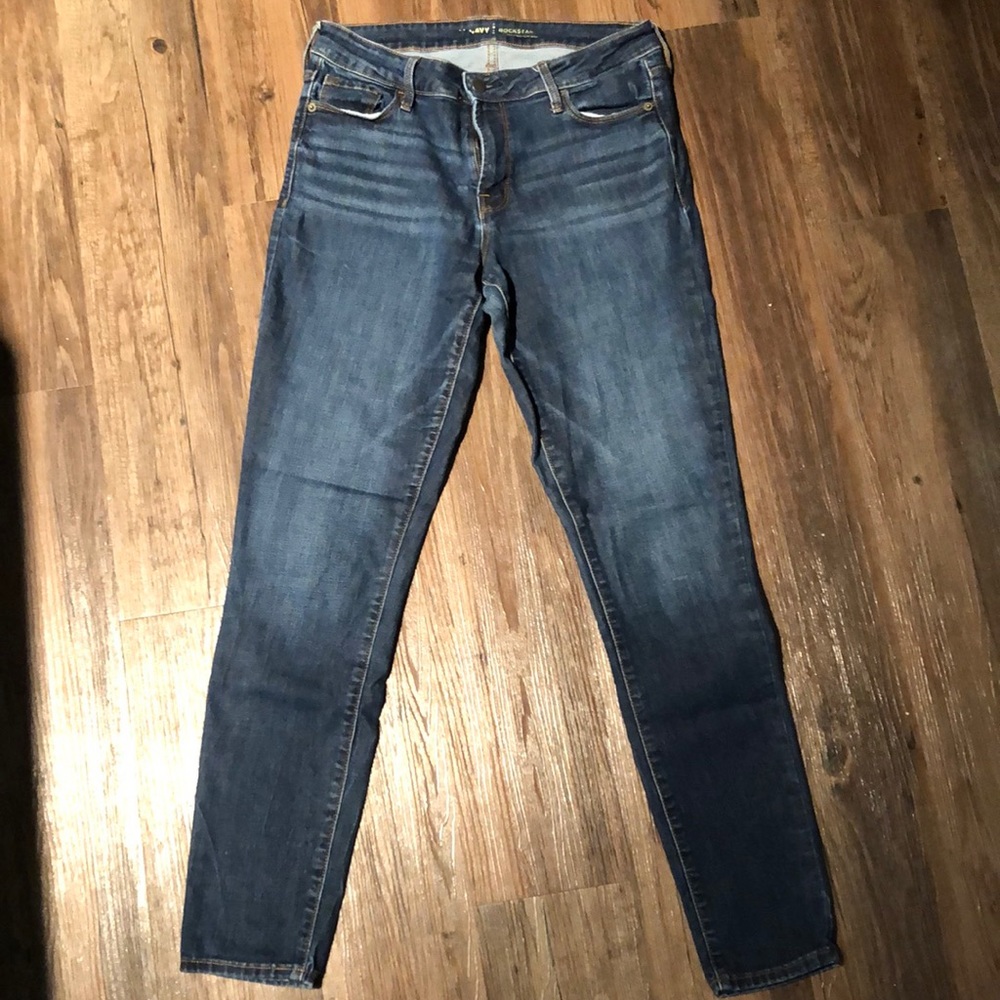Old Navy Rockstar Mid Rise Jeans